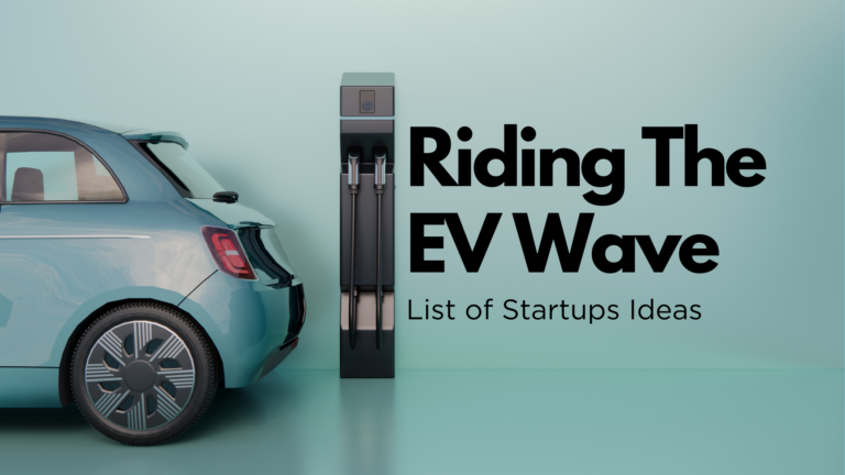 Riding the Indonesia EV Wave: List of Startups Ideas